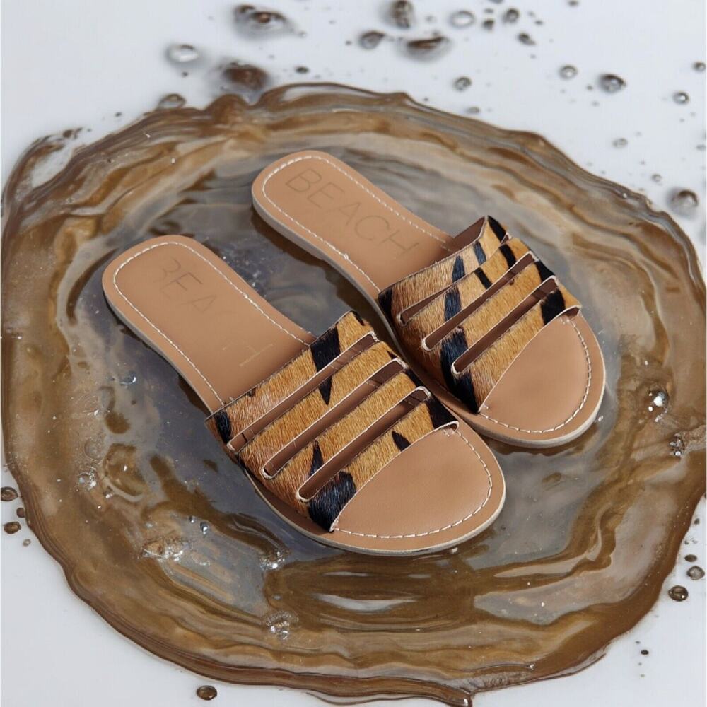 Womens Beach By Matisse Boardwalk Sandals Size 7M Cowhide